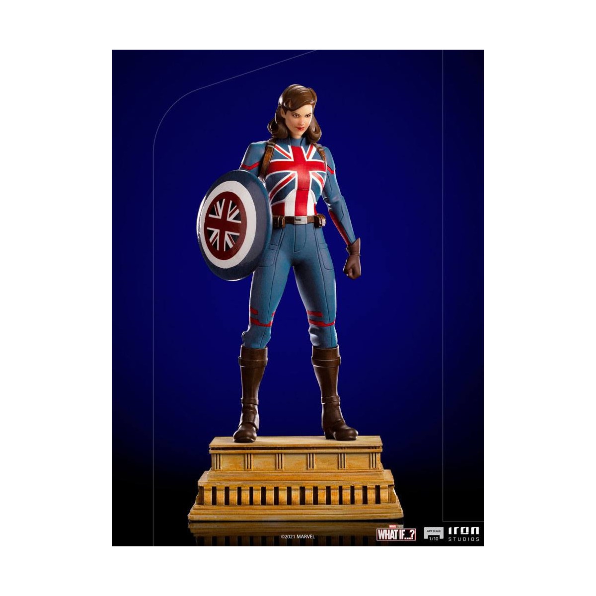 Iron Studios Marvel - What If...? Captain Carter Statuette 1/10 Art Scale