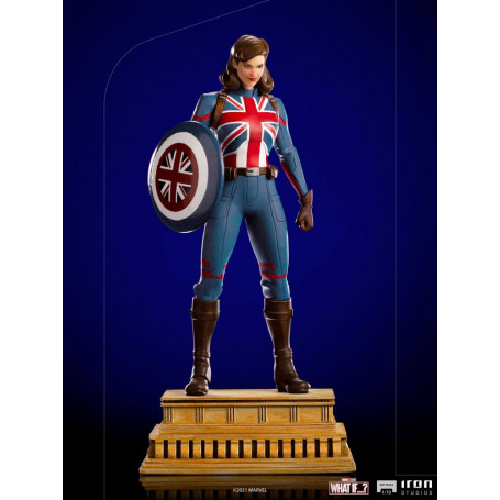 Iron Studios Marvel - What If...? Captain Carter Statuette 1/10 Art Scale