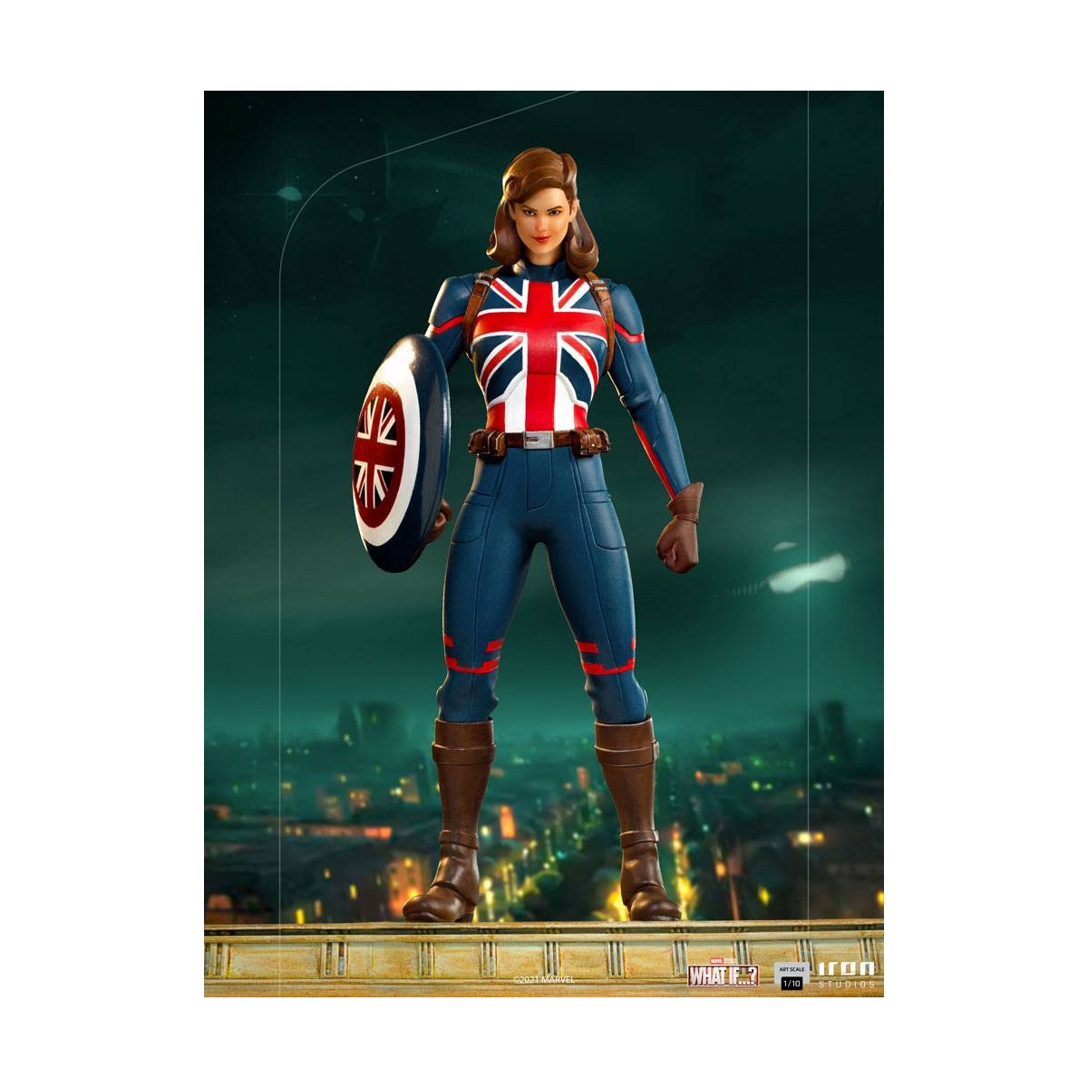 Iron Studios Marvel - What If...? Captain Carter Statuette 1/10 Art Scale