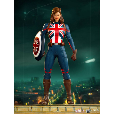 Iron Studios Marvel - What If...? Captain Carter Statuette 1/10 Art Scale