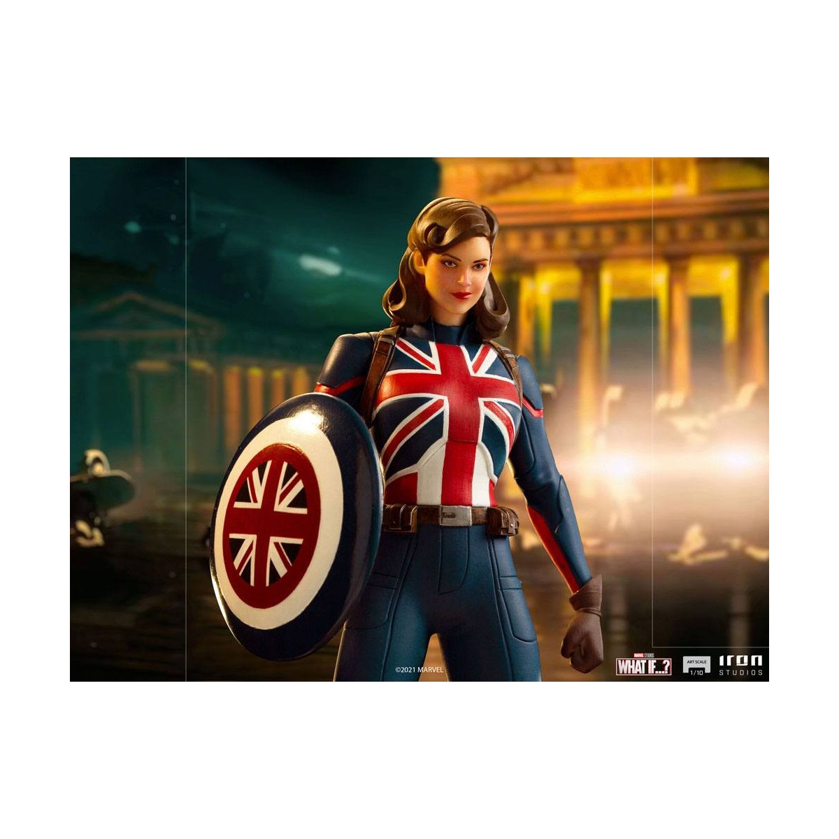 Iron Studios Marvel - What If...? Captain Carter Statuette 1/10 Art Scale