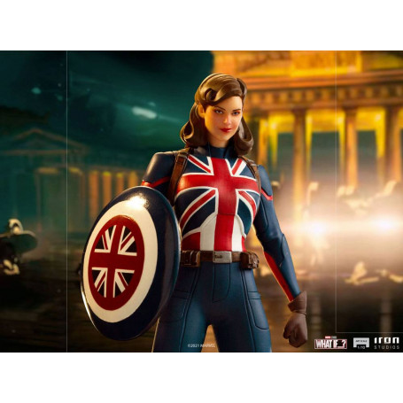 Iron Studios Marvel - What If...? Captain Carter Statuette 1/10 Art Scale