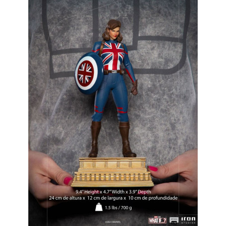 Iron Studios Marvel - What If...? Captain Carter Statuette 1/10 Art Scale