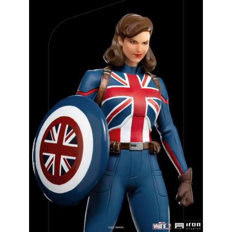 Iron Studios Marvel - What If...? Captain Carter Statuette 1/10 Art Scale