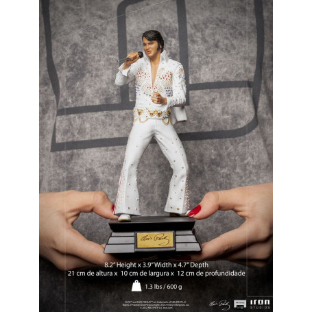 IRON STUDIOS - Elvis Presley 1973 1/10 Deluxe Art Scale