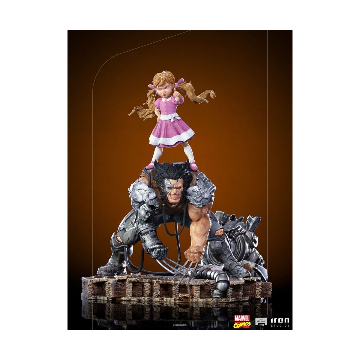 Iron Studios - X-Men Albert & Elsie-Dee - Marvel Comics Statuette 1/10 BDS Art Scale