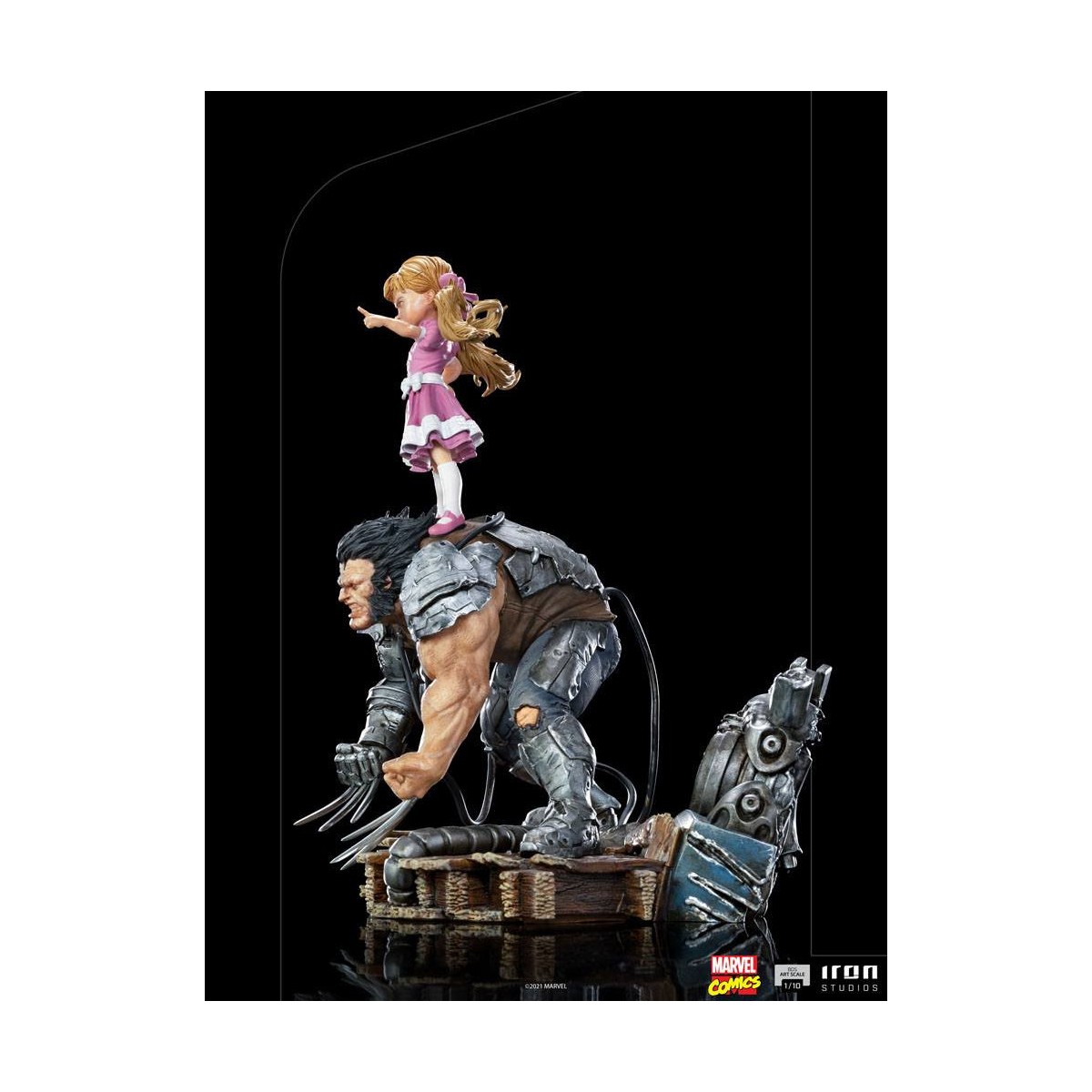 Iron Studios - X-Men Albert & Elsie-Dee - Marvel Comics Statuette 1/10 BDS Art Scale