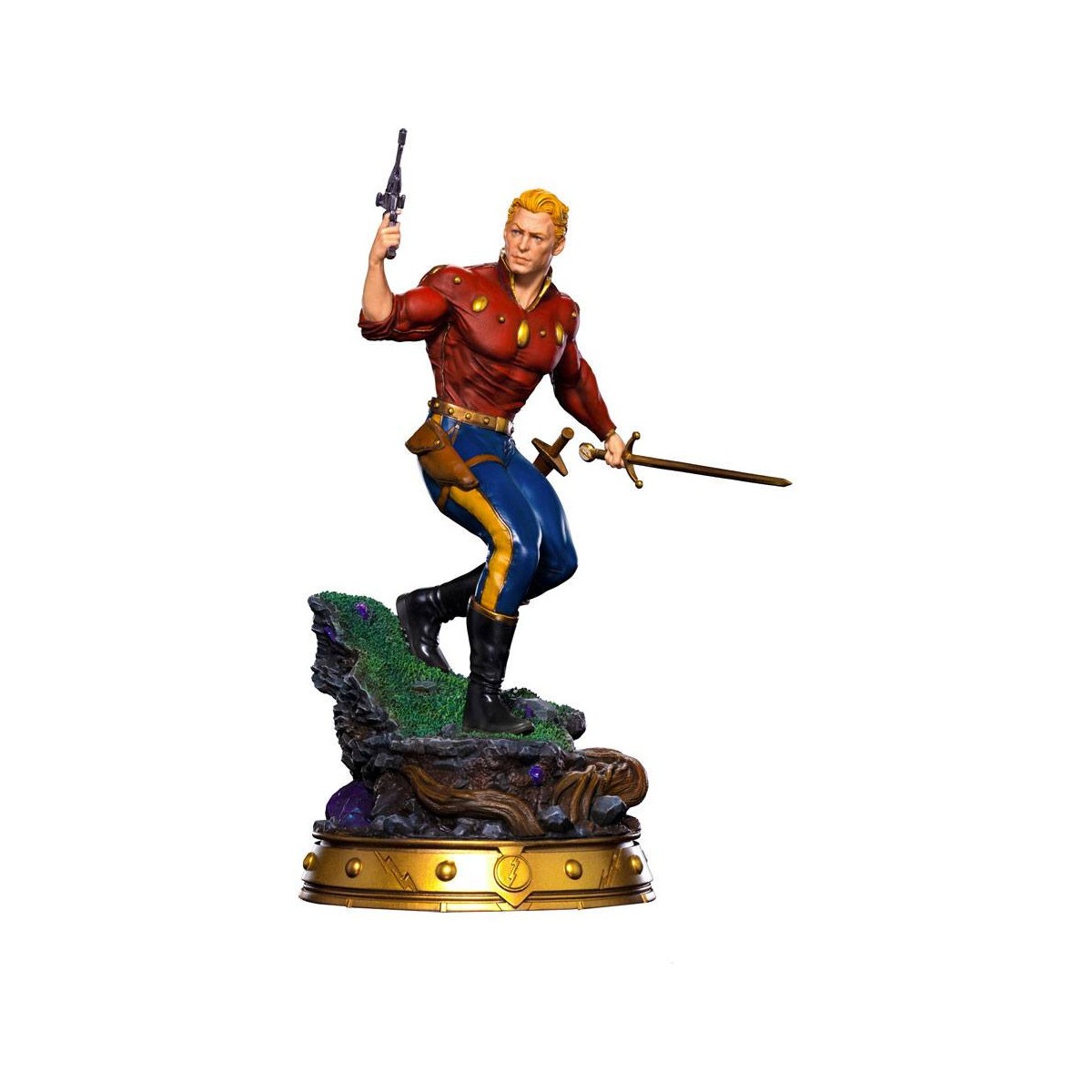 Iron Studios - Flash Gordon Statuette 1/10 Deluxe Art Scale - Defenders of the Earth
