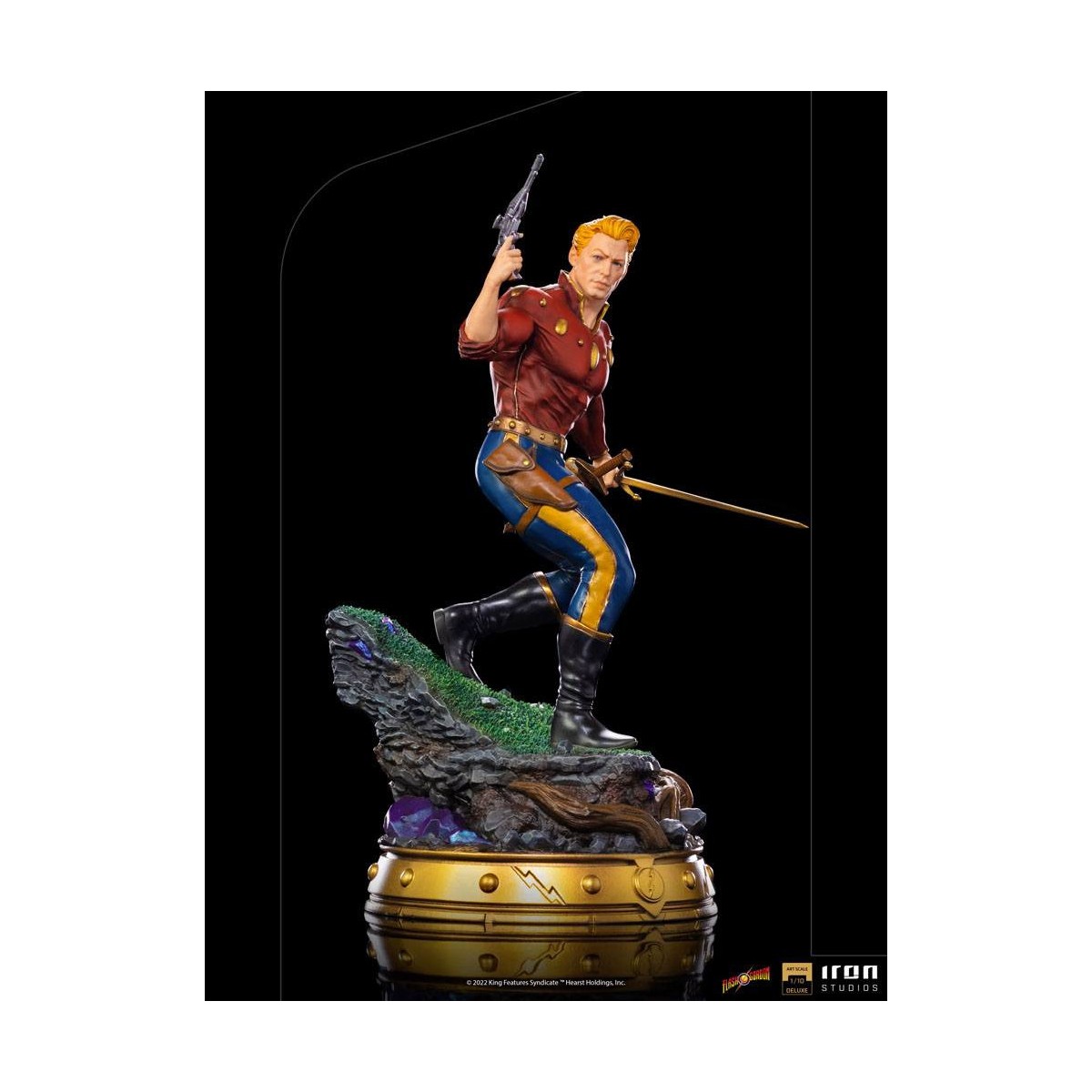 Iron Studios - Flash Gordon Statuette 1/10 Deluxe Art Scale - Defenders of the Earth