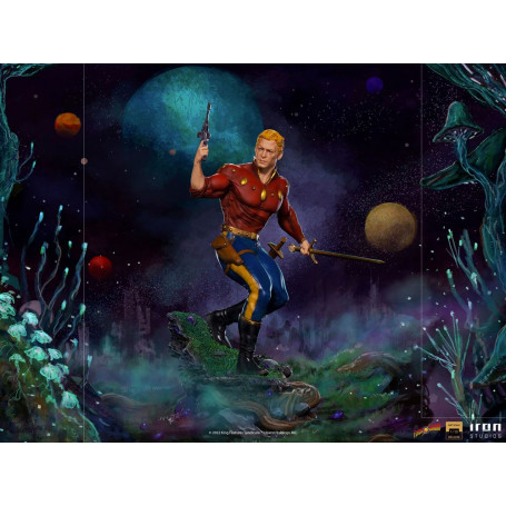 Iron Studios - Flash Gordon Statuette 1/10 Deluxe Art Scale - Defenders of the Earth