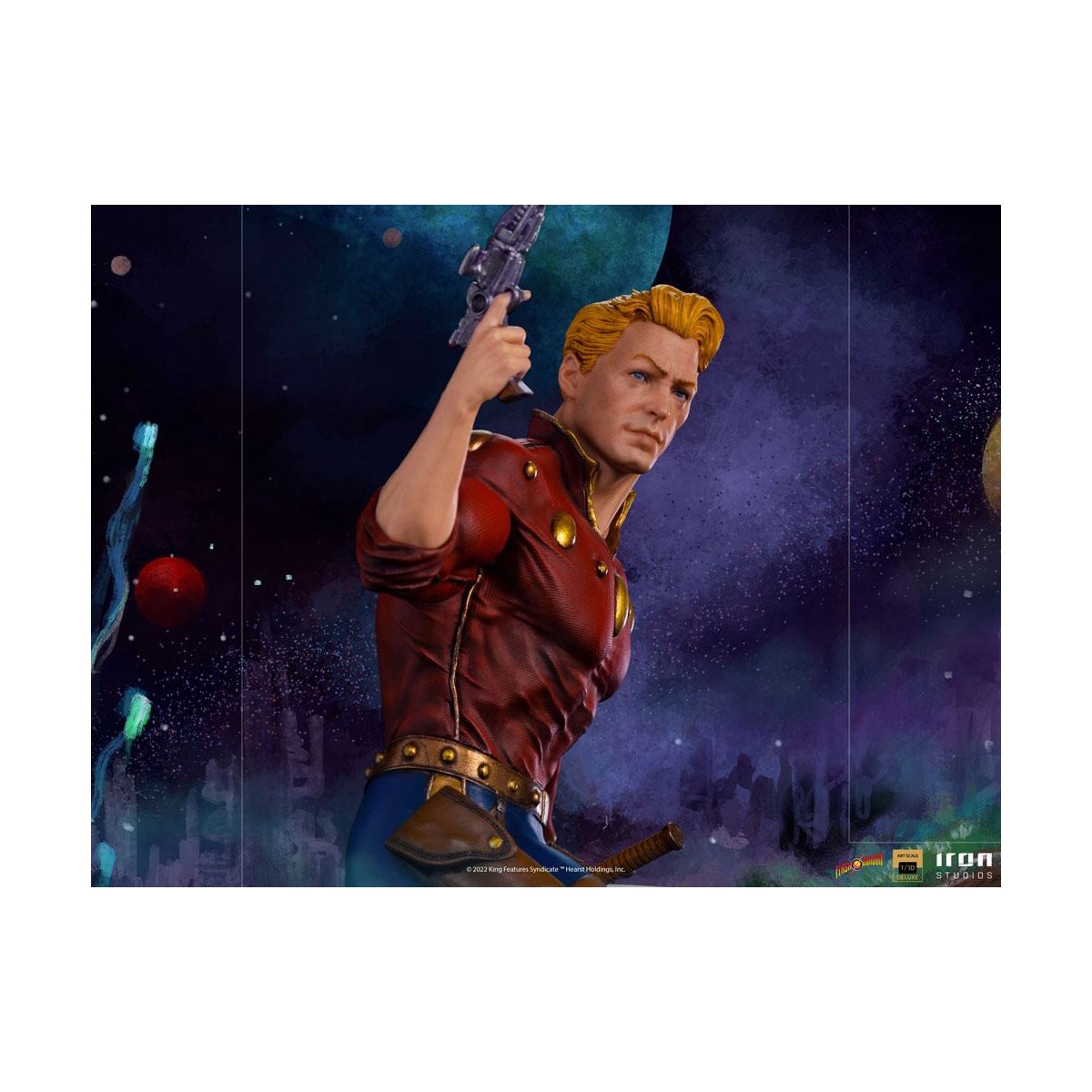 Iron Studios - Flash Gordon Statuette 1/10 Deluxe Art Scale - Defenders of the Earth