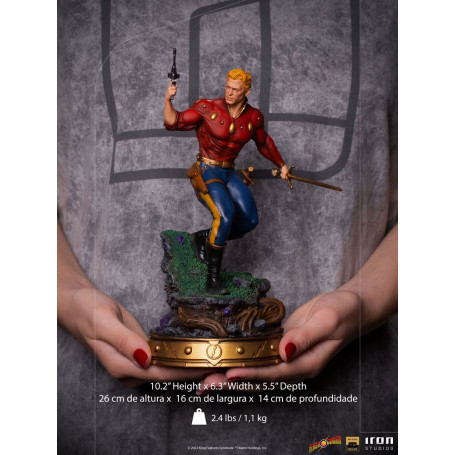 Iron Studios - Flash Gordon Statuette 1/10 Deluxe Art Scale - Defenders of the Earth
