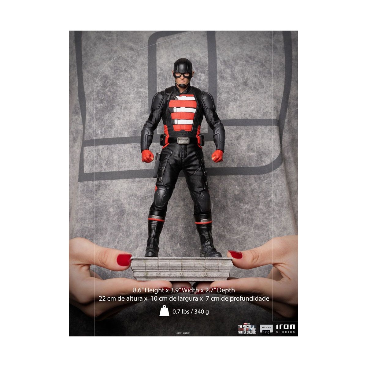 Iron Studios - John Walker U.S. Agent - The Falcon and The Winter Soldier Statuette 1/10 Art Scale