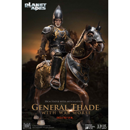 Star Ace - General Thade With War Horse - Planet der Affen (Tim Burton)