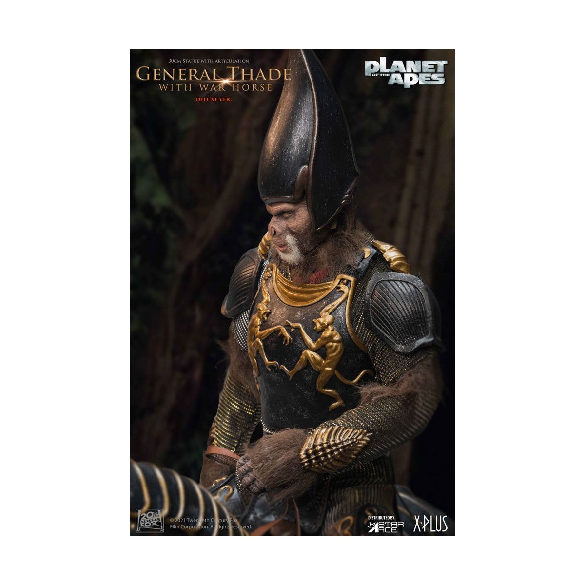 Star Ace - General Thade With War Horse - Planet der Affen (Tim Burton)
