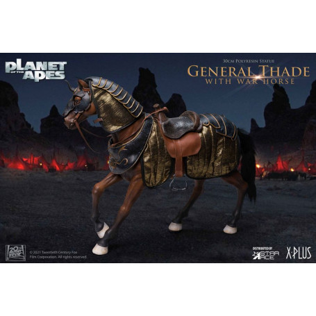 Star Ace - General Thade With War Horse - Planet der Affen (Tim Burton)