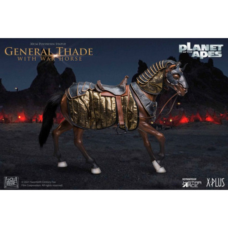 Star Ace - General Thade With War Horse - Planet der Affen (Tim Burton)