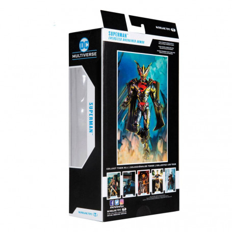 Mc Farlane - DC Multiverse - Superman Energized Unchained Armor (Gold Label) 1/12