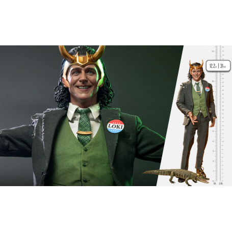 Hot toys TMS061 - Präsident LOKI 1/6 - Disney +