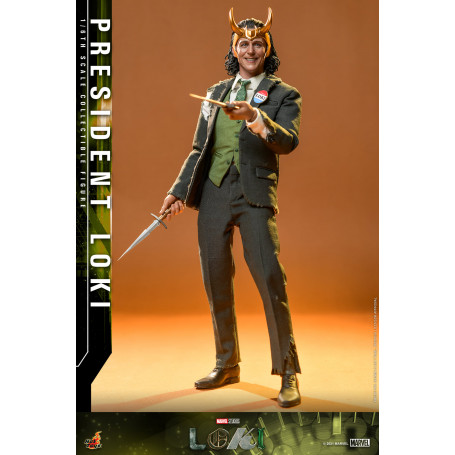 Hot toys TMS061 - Präsident LOKI 1/6 - Disney +