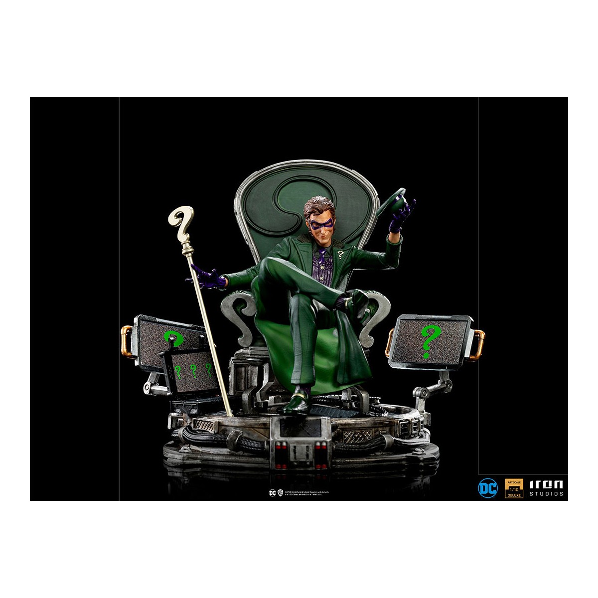 Iron Studios - The Riddler Deluxe - DC Comics Serie 7 - Art Scale 1/10