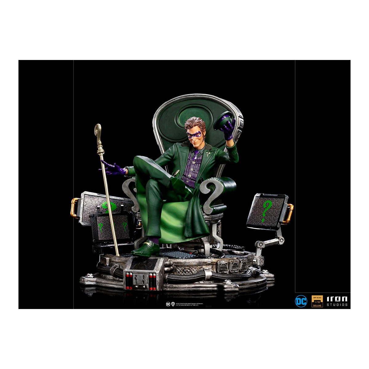 Iron Studios - The Riddler Deluxe - DC Comics Serie 7 - Art Scale 1/10