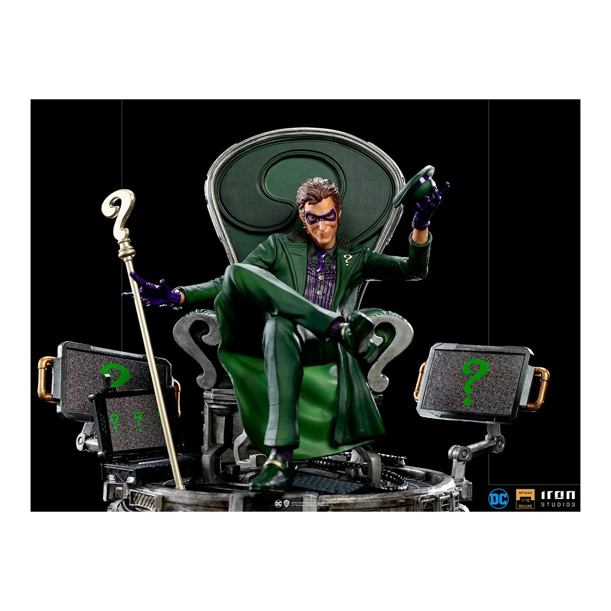 Iron Studios - The Riddler Deluxe - DC Comics Serie 7 - Art Scale 1/10