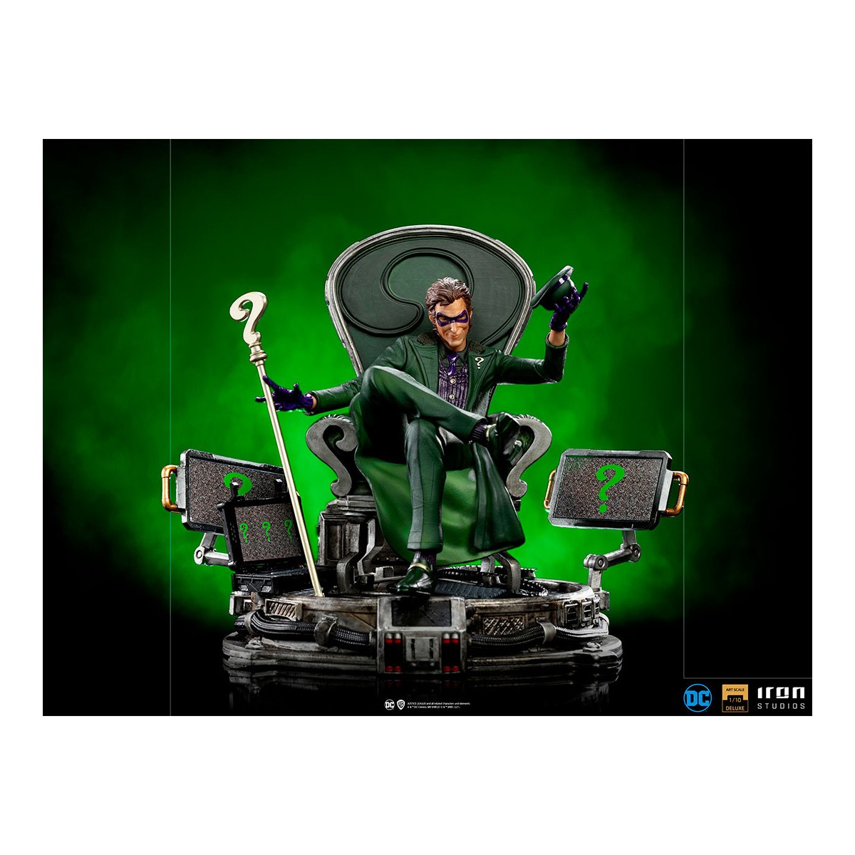 Iron Studios - The Riddler Deluxe - DC Comics Serie 7 - Art Scale 1/10