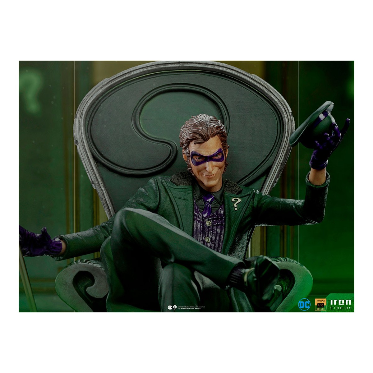 Iron Studios - The Riddler Deluxe - DC Comics Serie 7 - Art Scale 1/10