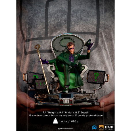 Iron Studios - The Riddler Deluxe - DC Comics Serie 7 - Art Scale 1/10