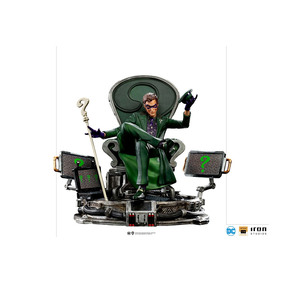 Iron Studios - The Riddler Deluxe - DC Comics Serie 7 - Art Scale 1/10