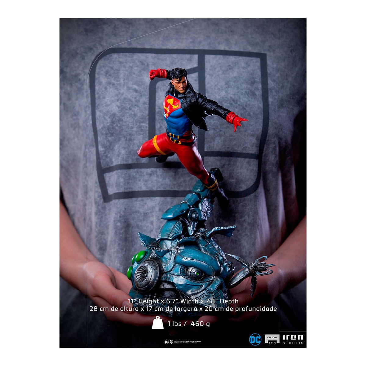 Iron Studios - Superboy Deluxe DC Comics Serie 7 - Art Scale 1/10