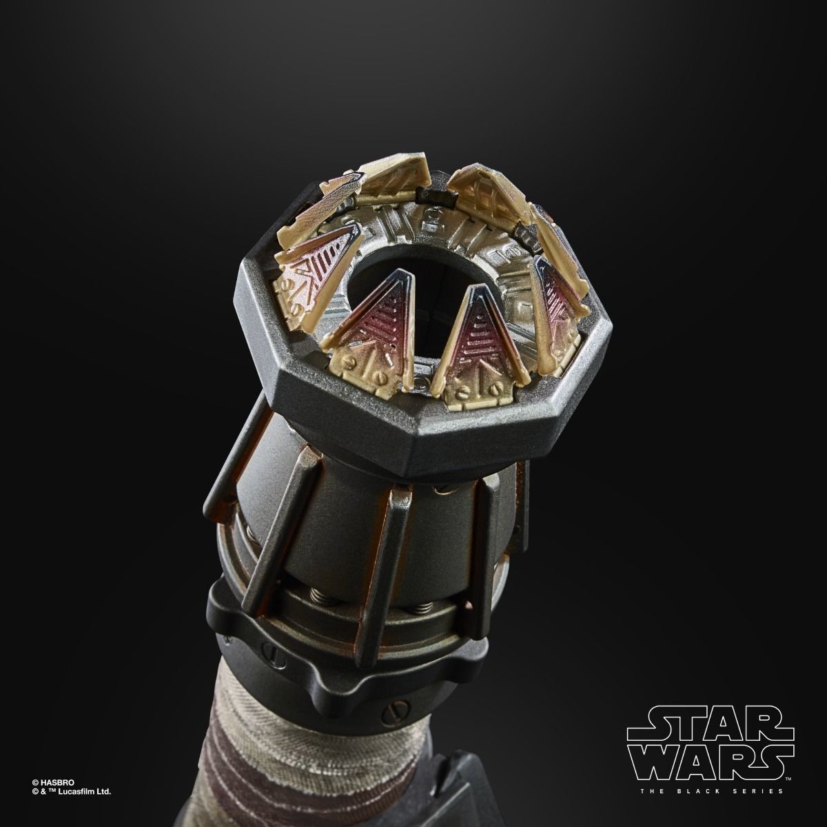 Hasbro - Schwert Rei Force Fx Lightsaber - Black Serie Replica Elite Version