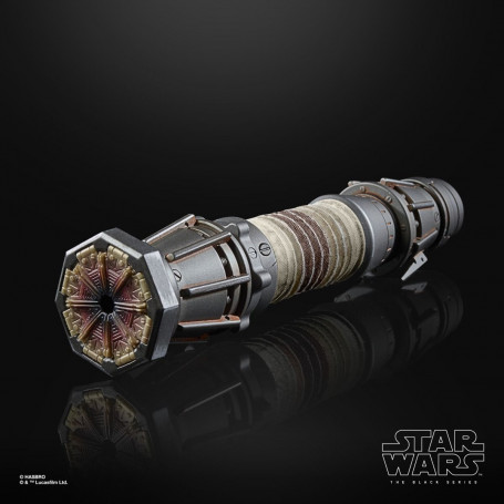 Hasbro - Schwert Rei Force Fx Lightsaber - Black Serie Replica Elite Version