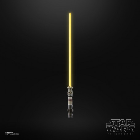 Hasbro - Schwert Rei Force Fx Lightsaber - Black Serie Replica Elite Version