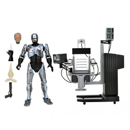 Neca - RoboCop - Ultimate Battle Beschädigter RoboCop mit Stuhl