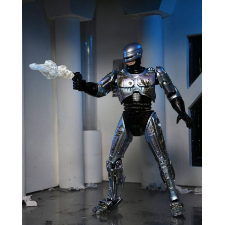 Neca - RoboCop - Ultimate Battle Beschädigter RoboCop mit Stuhl