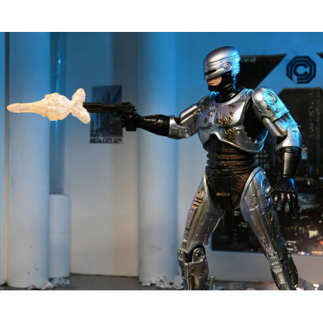 Neca - RoboCop - Ultimate Battle Beschädigter RoboCop mit Stuhl