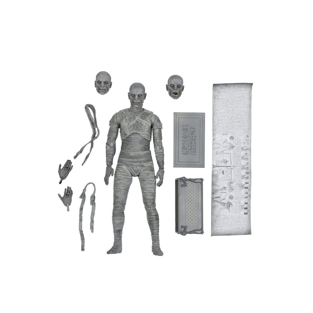 NECA - Ultimate The Mummy Black & White Version - Universal Monsters