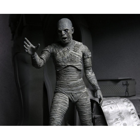NECA - Ultimate The Mummy Black & White Version - Universal Monsters
