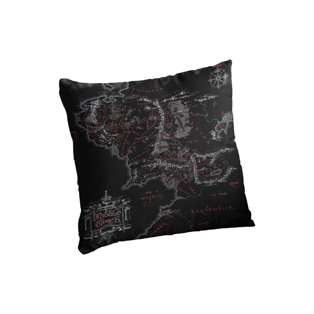 SD Toys - Middle Earth Map Pillow Cushion - Der Herr der Ringe LOTR