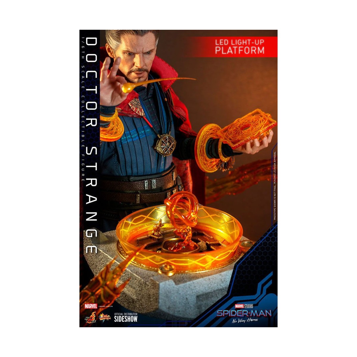 Hot Toys - Doctor Strange - Marvel's Spider-Man: No Way Home Figurine Movie Masterpiece 1/6