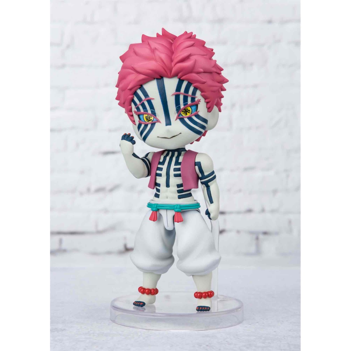Bandai figurine Figuarts MINI - AKAZA - Demon Slayer KIMETSU NO YAIBA