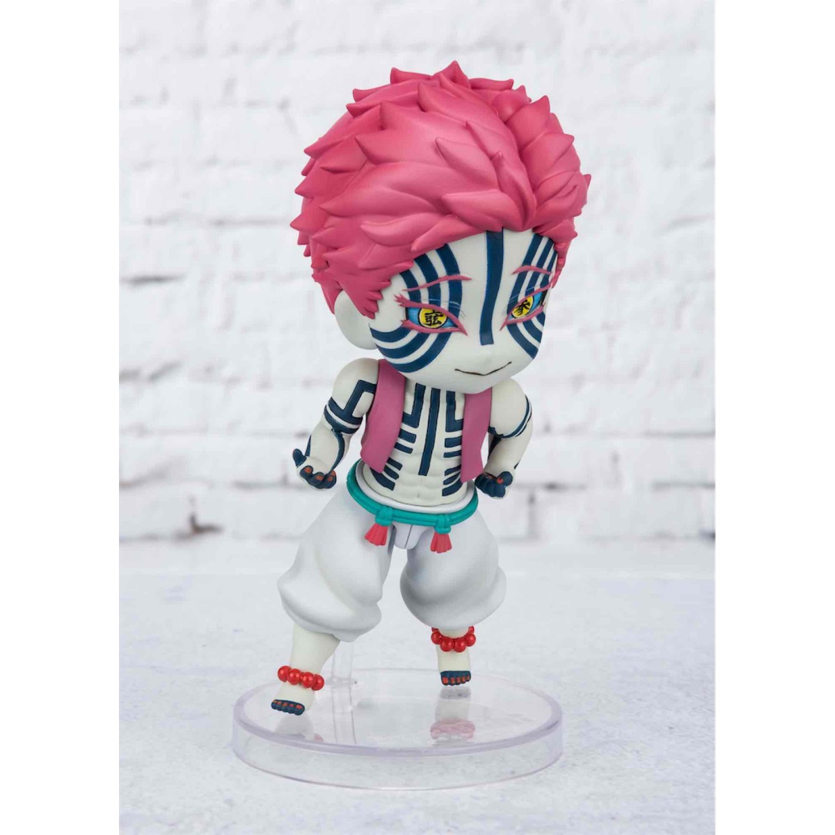 Bandai figurine Figuarts MINI - AKAZA - Demon Slayer KIMETSU NO YAIBA