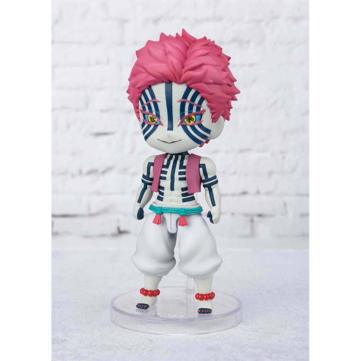 Bandai figurine Figuarts MINI - AKAZA - Demon Slayer KIMETSU NO YAIBA