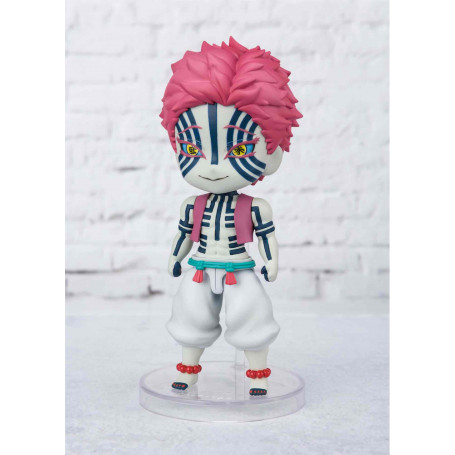 Bandai figurine Figuarts MINI - AKAZA - Demon Slayer KIMETSU NO YAIBA