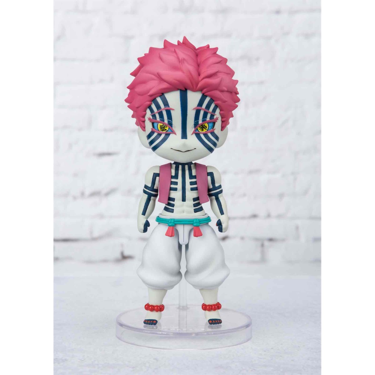 Bandai figurine Figuarts MINI - AKAZA - Demon Slayer KIMETSU NO YAIBA