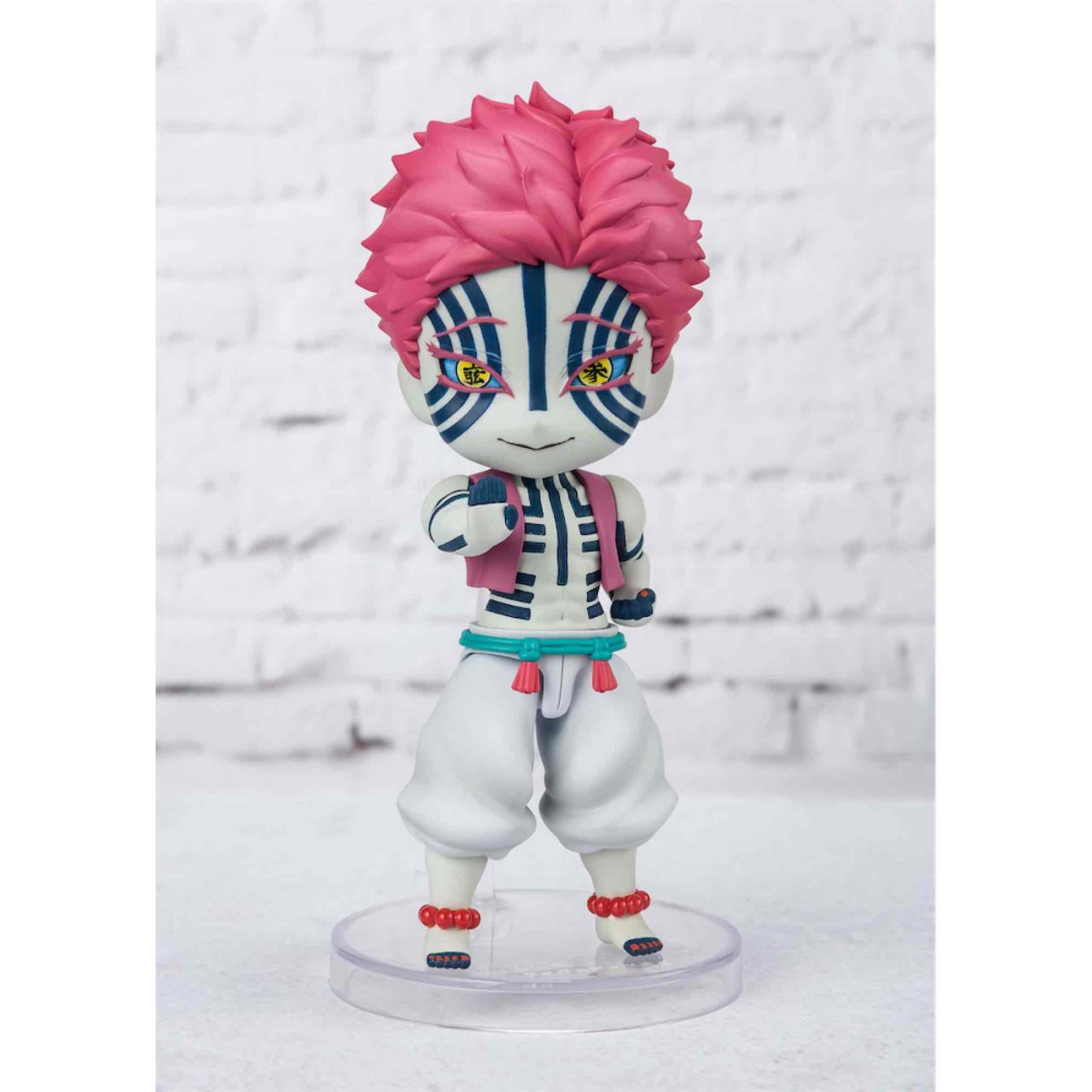 Bandai figurine Figuarts MINI - AKAZA - Demon Slayer KIMETSU NO YAIBA