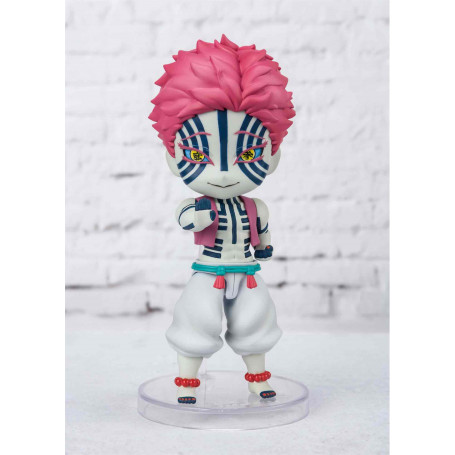 Bandai figurine Figuarts MINI - AKAZA - Demon Slayer KIMETSU NO YAIBA