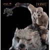 Weta Statue Hobbit Azog The Defiler on Warg
